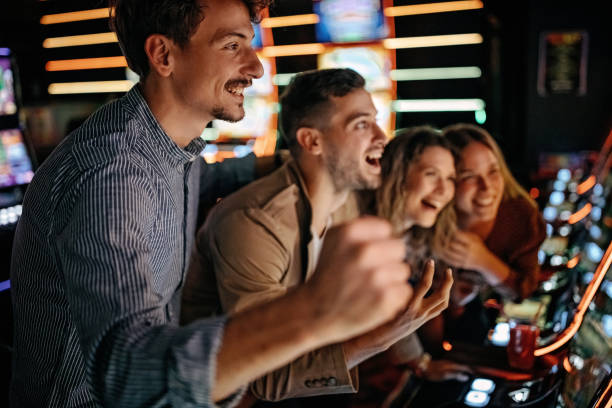 mesin arcade game interface on mega jackpot mobile app